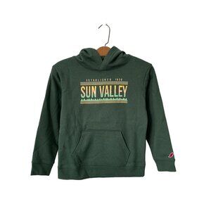 League 91 Sun Valley Sweatshirt Hoodie Kids Medium Driftwood Outdoor Comfort NEW